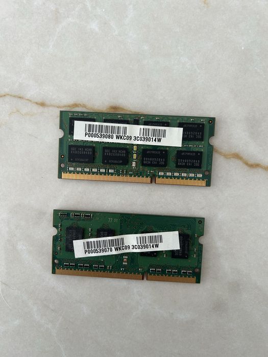Zestaw Pamięci RAM 6GB (4GB + 2GB) Samsung DDR3 1333MHz Laptop