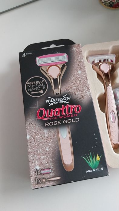 Maszynka do golenia Wilkinson Quattro z wkładami