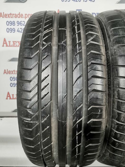 2 шт. 225/40 R18 Continental ContiSportContact 5 літні шини вживані