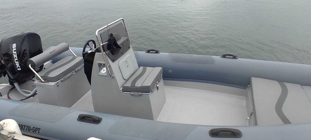 Compre português Hydrosport RIB646HC semi-rígido só casco ou pack