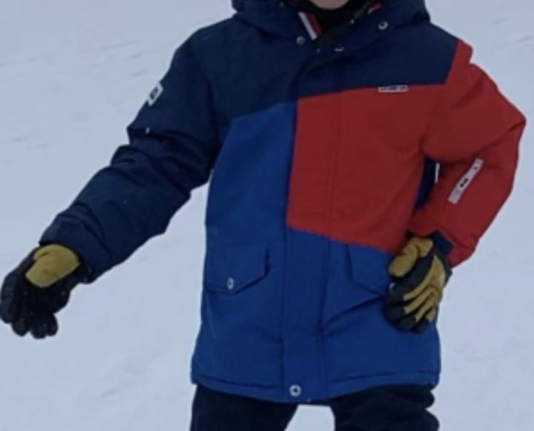 Smyk  134 kurtka narciarska zimowa snowboardowa bdb stan super