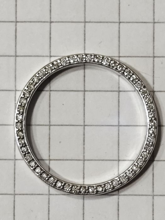 Золота каблучка, з діамантами 0.4 ct,585 проба.