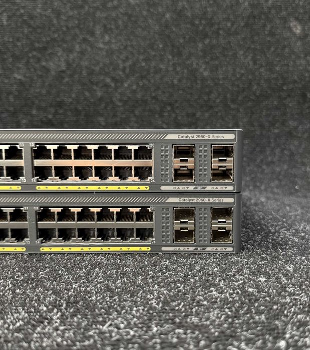 Комутатор Cisco WS-C2960X-24PS-L V04 | Гарантія | Є кількість !!!