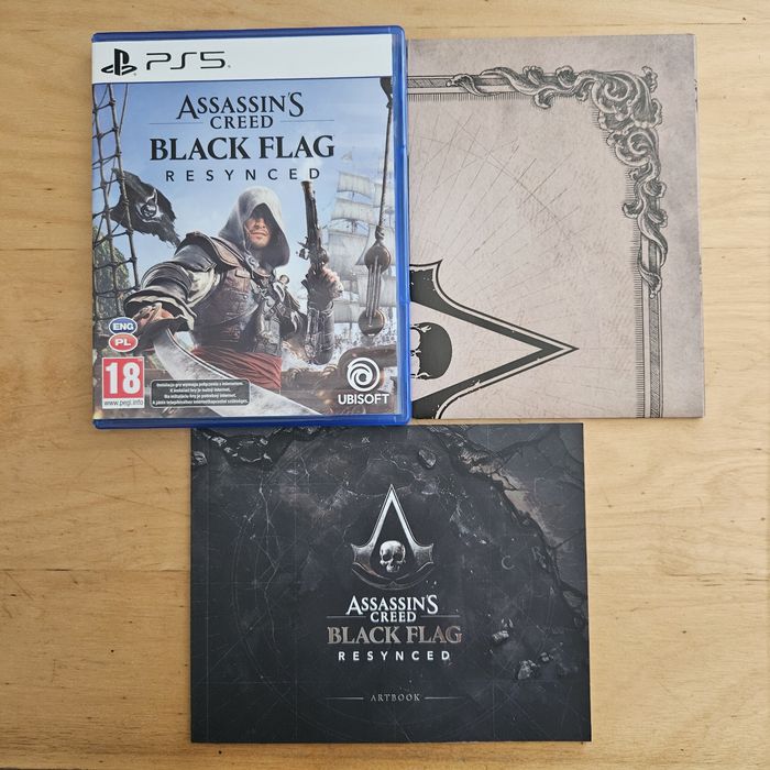 Assassin’s Creed Black Flag Resynced – Launch Edition PS5 + artbook + plakat