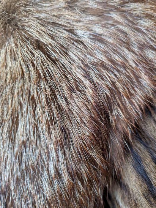 Naturalny płaszcz futrzany