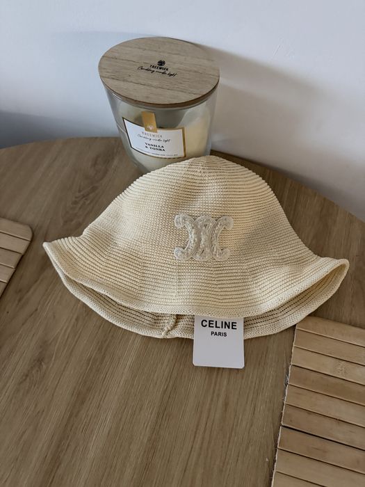 Kapelusz Celine Czapka Bucket