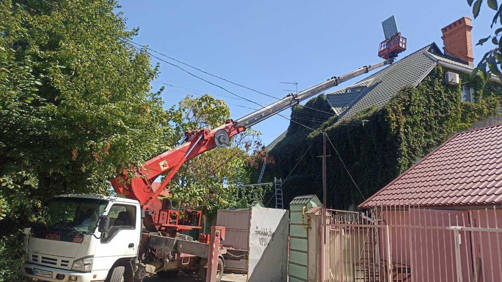 Услуги, аренда автовышка высотой 20м 25м 28м заказ Одесса и область
