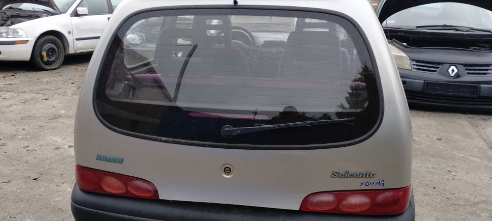 Fiat Seicento klapa bagażnika tył kod 647