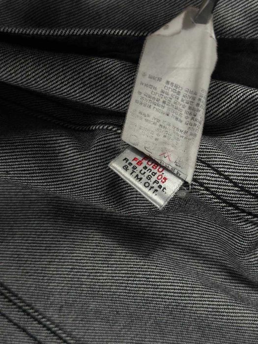 Винтажная джинсовая куртка FUBU Jeans Varsity Jacket 2005