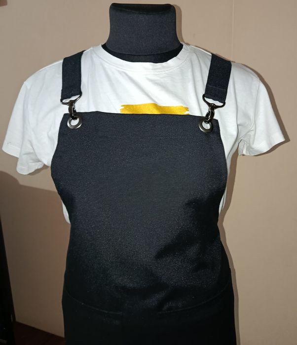 Фартук  для повара черный