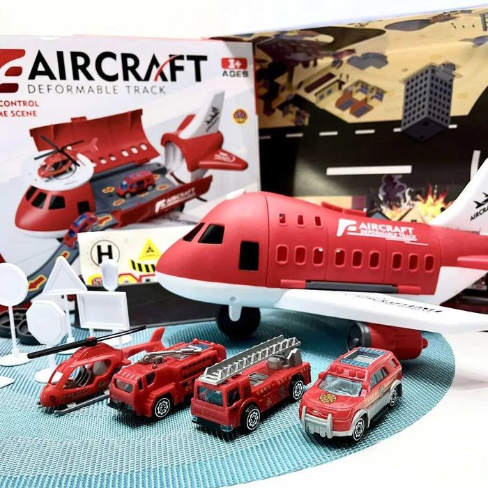 Літак-парковка Самолет-гараж Пожежна техніка (8825 A)