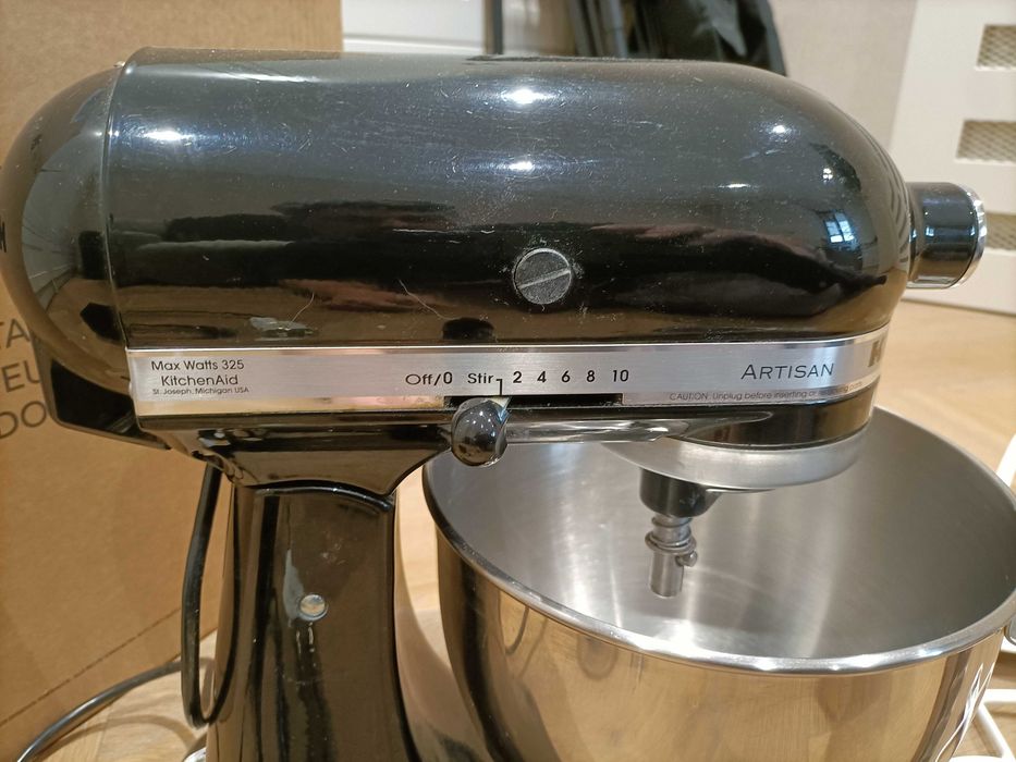 Mikser stojący KitchenAid Artisan 5KSM175PSEOB 4,8L czarny USA 110V
