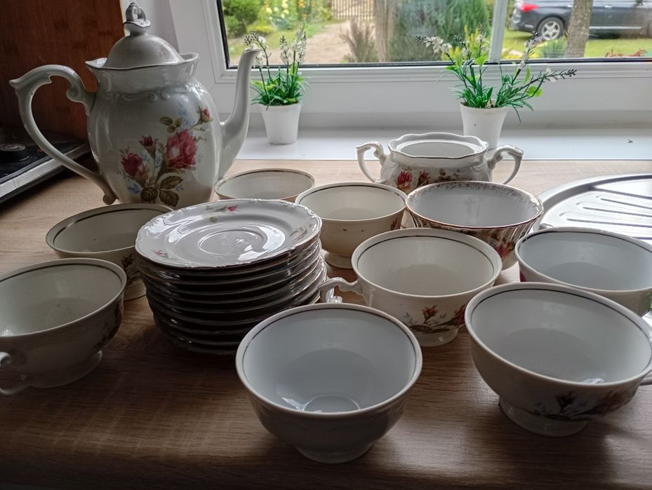 Zestaw porcelany z Chodzieży