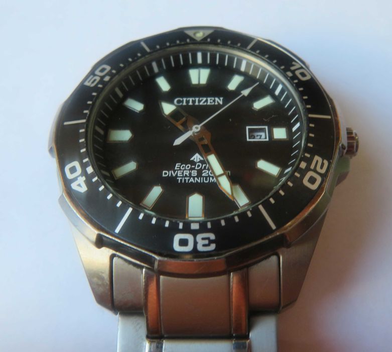 zegarek Citizen Promaster Diver tytanowy
