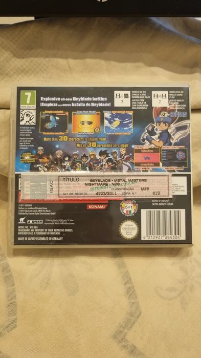 Beyblade: Metalmaster Nightmare Rex Nintendo DS