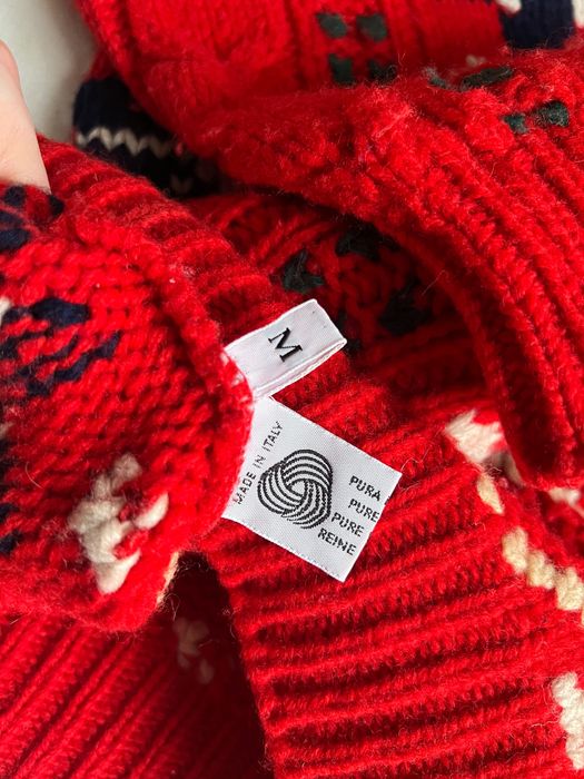 Новорічний светр з вовни преміальної якості