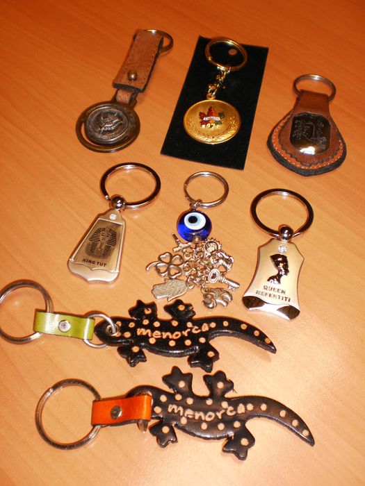 Coleção 8 Porta-Chaves