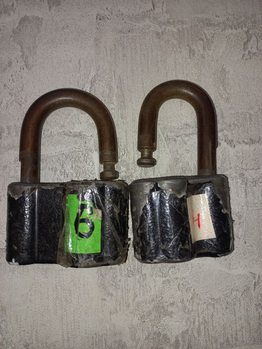 Замки навісні 3 шт