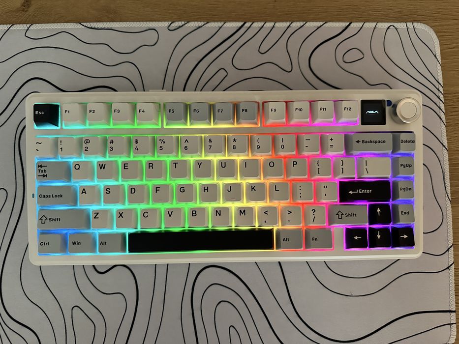 Ігрова механічна клавіатура AULA F75 MAX 75% дротова/Bluetooth/2.4G