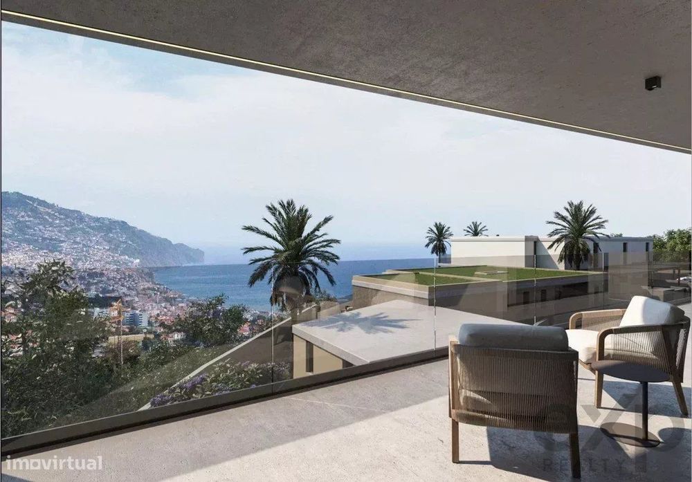 Moradia de Luxo T3 Vista Mar Definitiva no Funchal, Ilha da Madeira