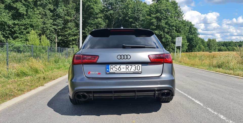 Audi RS6 2017 MTM Certyfikat Akrapovic