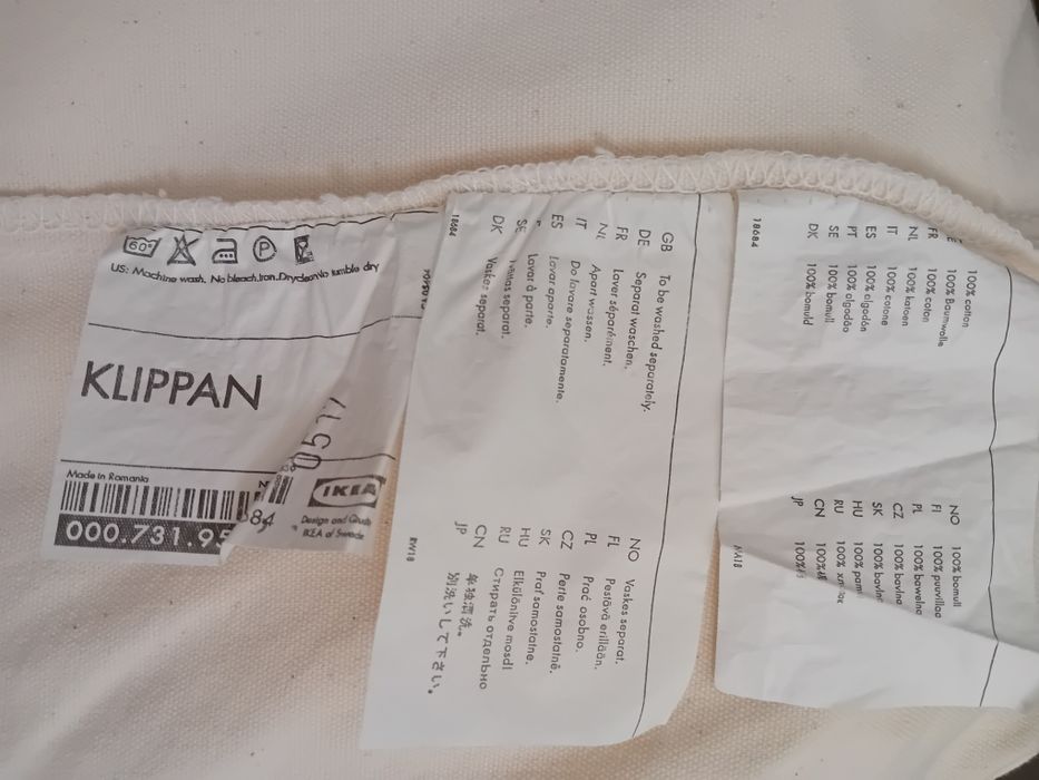 OPORTUNIDADE Ikea klippan Capa de sofá