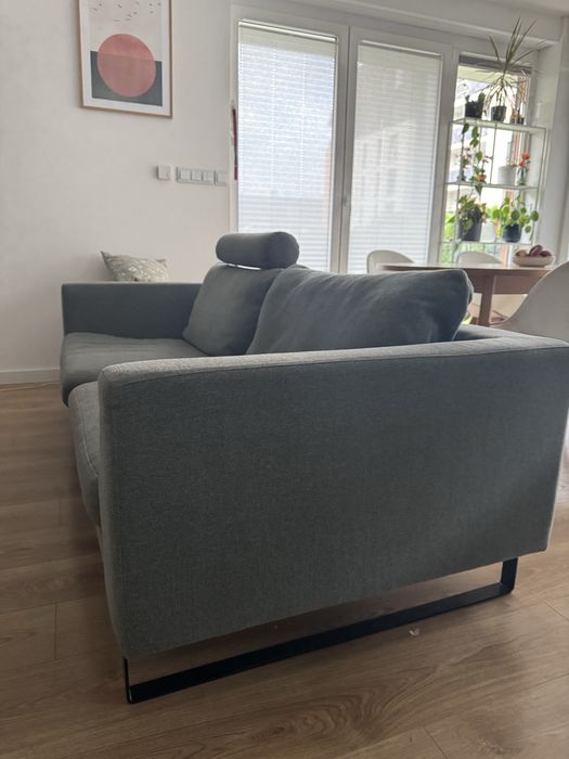 Kanapa SITS odcien zielony OHIO, 3-osobowa, nierozkladana