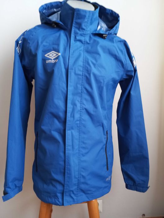 Niebieska Core Rain Jacket Blue Kurtka wiatro-wodoodporna rozmXS