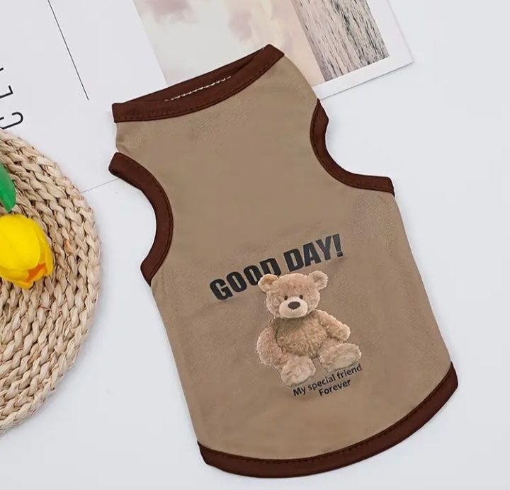 Одяг для собак і котів, жилет майка для тварин