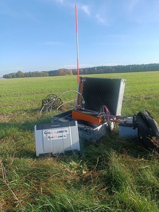 SZUKANIE WODY MAZOWSZE, Tarczyn. Tomografia elektrooporowa