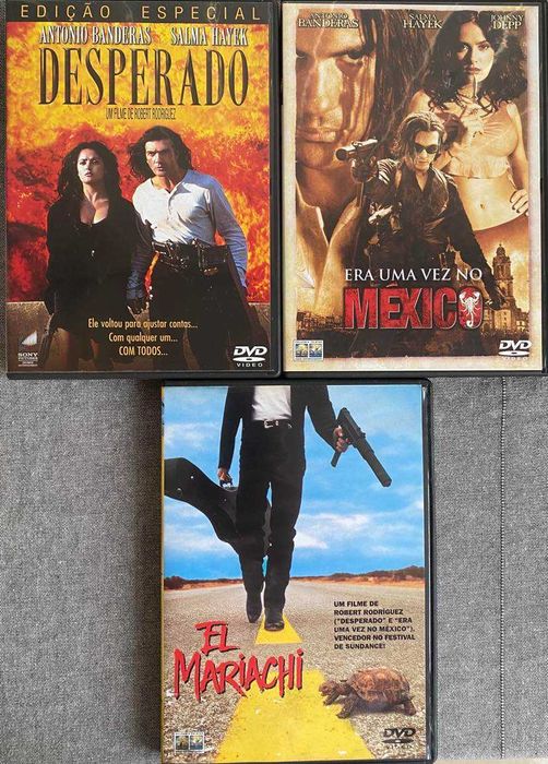 DVD Trilogy "Once Upon a Time in Mexico", "Desperado" and "El Mariachi"64285969473665120