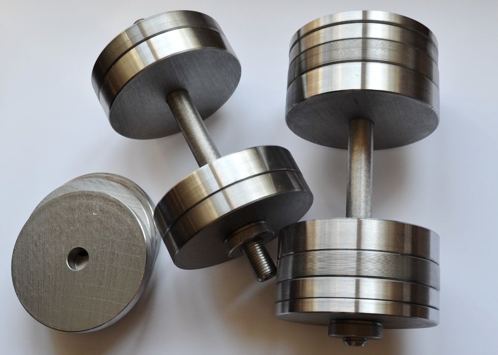 Гантелі 2 шт. по 30 кг металеві. Набірні 60 кг. Гантели