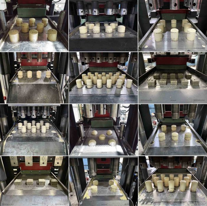 Bricket-80AT - пресс для производства технопланктона и макухи