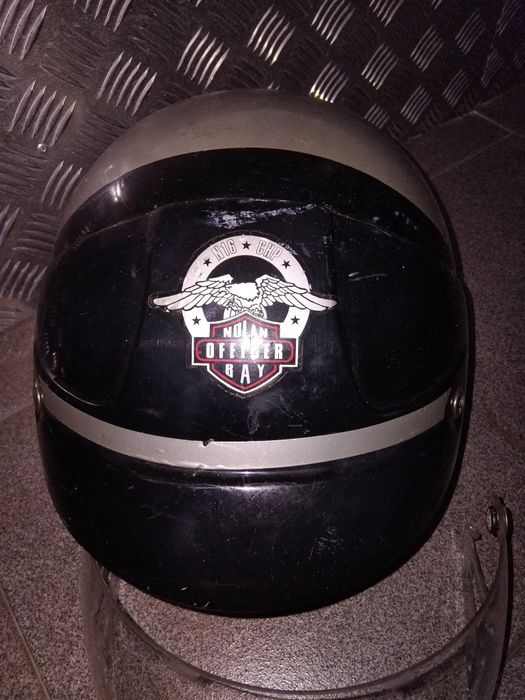 Capacete Nolan Officer Bay Vintage com Viseira