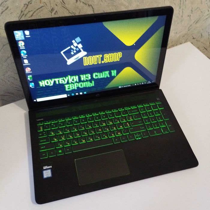 Крутой игровой ноутбук HP Power 15 | видео 2гб | Core i5-7300HQ | 8/120+1000гб