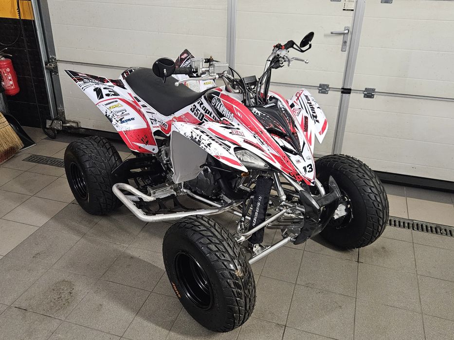 Yamaha raptor 350 YFM 350 L7E Zadbana Doposażony Quad sportowy