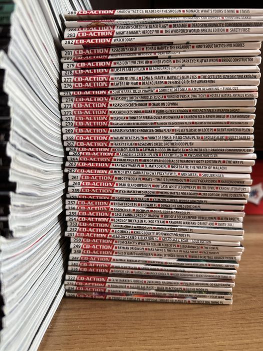 Gazety CD-ACTION duży zestaw