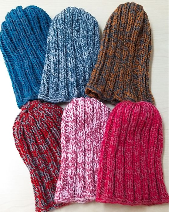 Barretes feitos à mão.