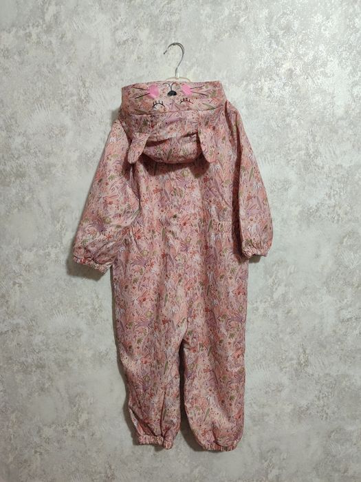 Комбінезон осінь весна дощовик теплий на флісі 98-104