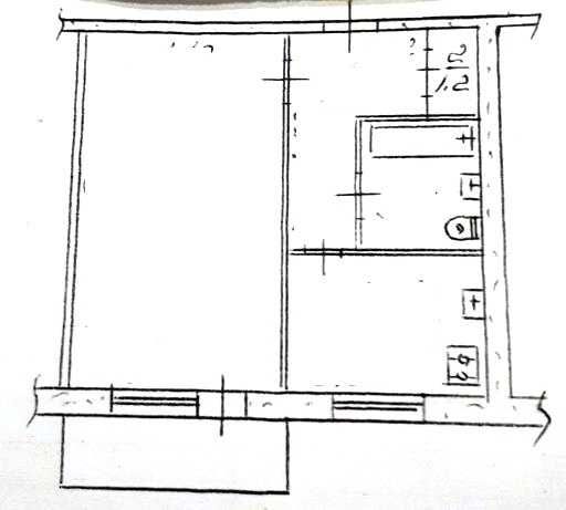 Продам 1-к квартиру, Космический район, ул. Сытова