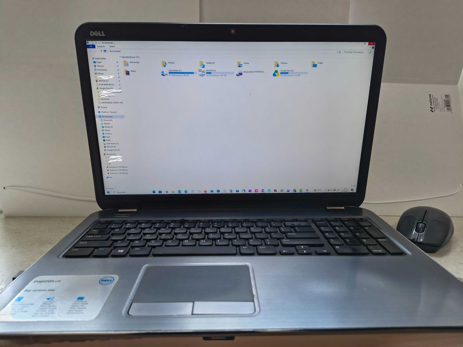 Laptop DELL Inspiron 5721 17R 500 GB SSD, 17"