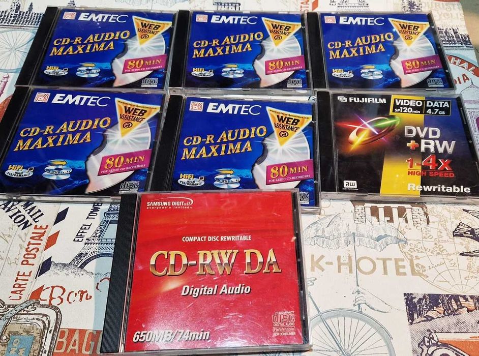 Zestaw płyt CD,DVD
