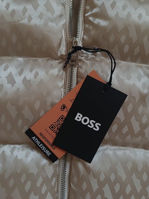 Kamizelka Hugo Boss - beżowa XXL nowość