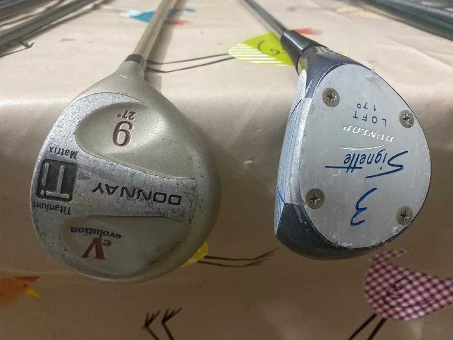 Conjunto com 13 Tacos de Golf