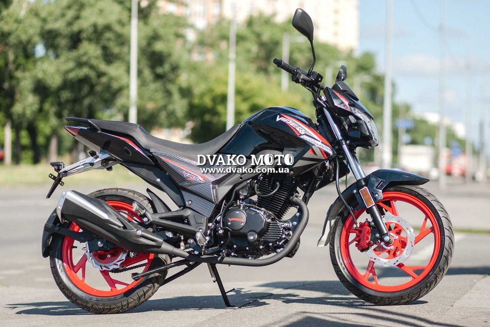 Новый Мотоцикл Viper ZS200A-3 Чёрный, Сервис(МОТОСАЛОН)!!