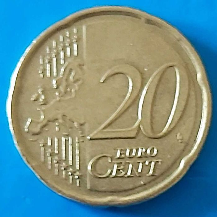 20 Cêntimos de 2017 Letra D da Alemanha