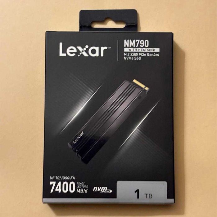 Nowy dysk Lexar NM790 1TB - M.2 2280 PCIe Gen4x4 - Możliwa zamiana
