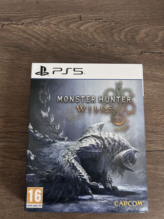 Monster Hunter Wilds na PS5 w steelbooku