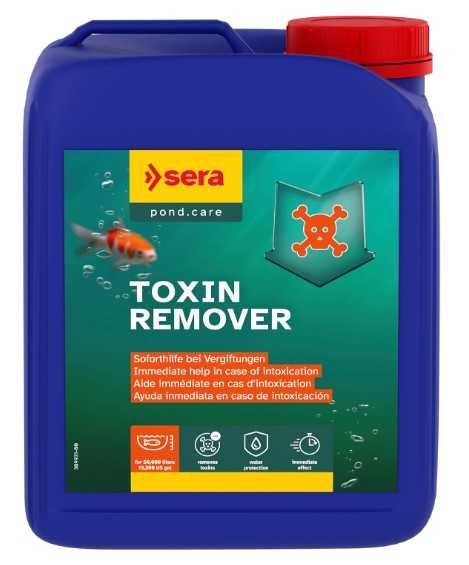 Sera Toxivec Pond Toxin remover - natychmiastowa pomoc dla Twojego akwarium - usuwa toksyny, cena za 100 ml