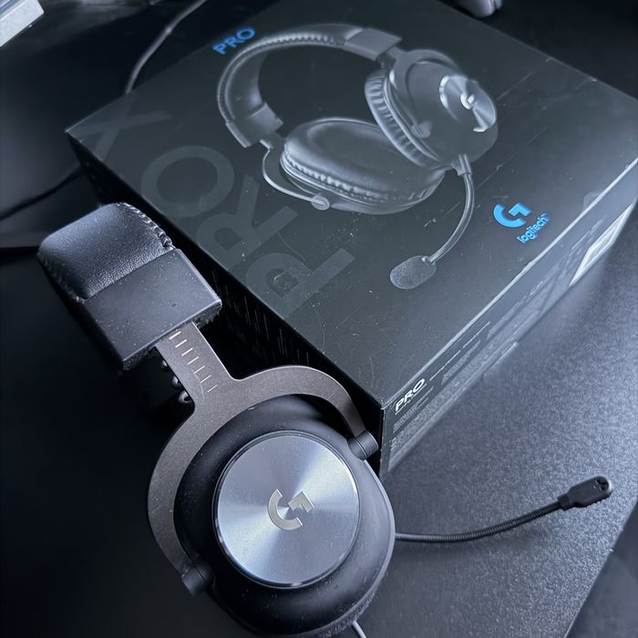 Słuchawki Logitech G Pro X - JAK NOWE